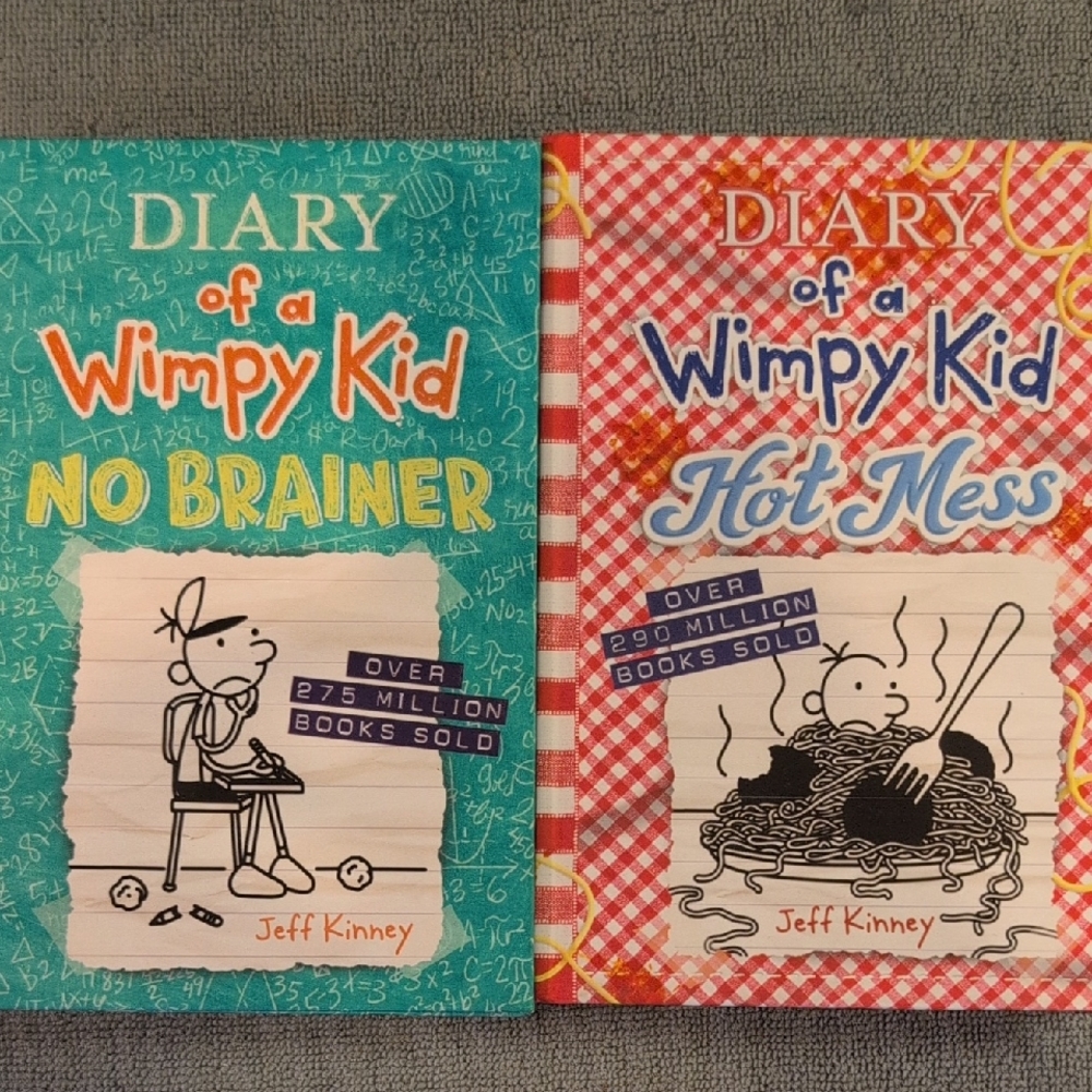NEW! Book Set - No Brainer & Hot Mess NEVER USED